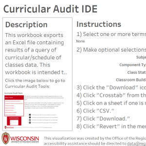 viz thumbnail for Curricular Audit IDE