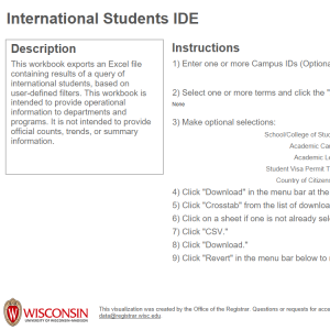 viz thumbnail for International Students IDE