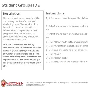 viz thumbnail for Student Groups IDE