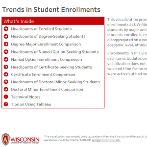 viz thumbnail for Trends in Student Enrollments